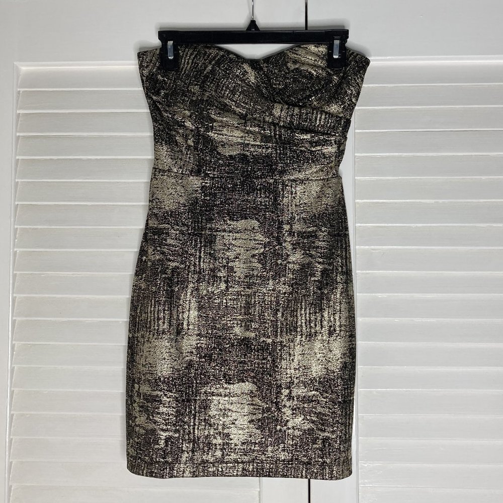 GORGEOUS Gold & Black Teeze Me Dress Size 5